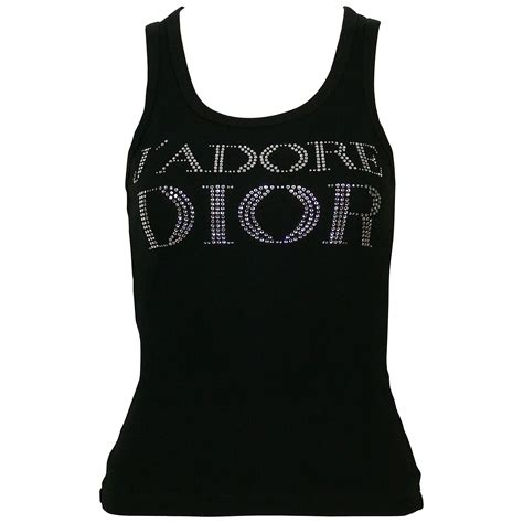 dior vintage tank|Dior tank tops vintage.